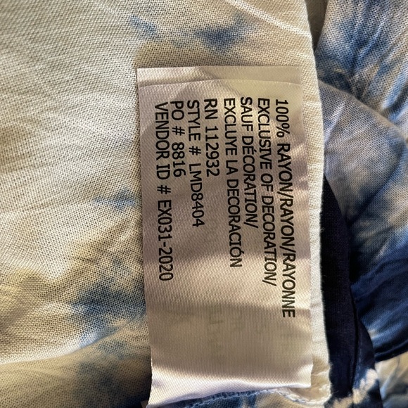 Boho Tie Dye Maxi Dress - Picture 5 of 6